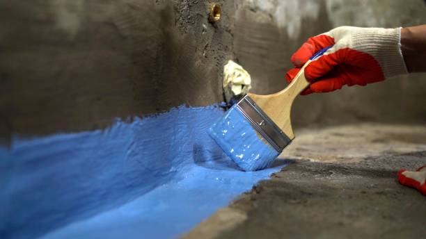 SJ Waterproofing Pros commercial waterproofing team near Bristol, PA